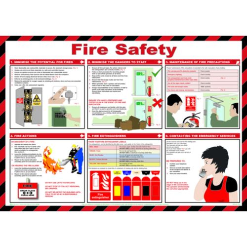 Fire Safety Poster (POS13212)